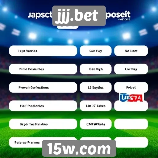 Métodos de pagamento disponíveis no jjj.bet